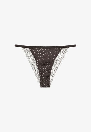 Massimo Dutti, Slip - dark brown