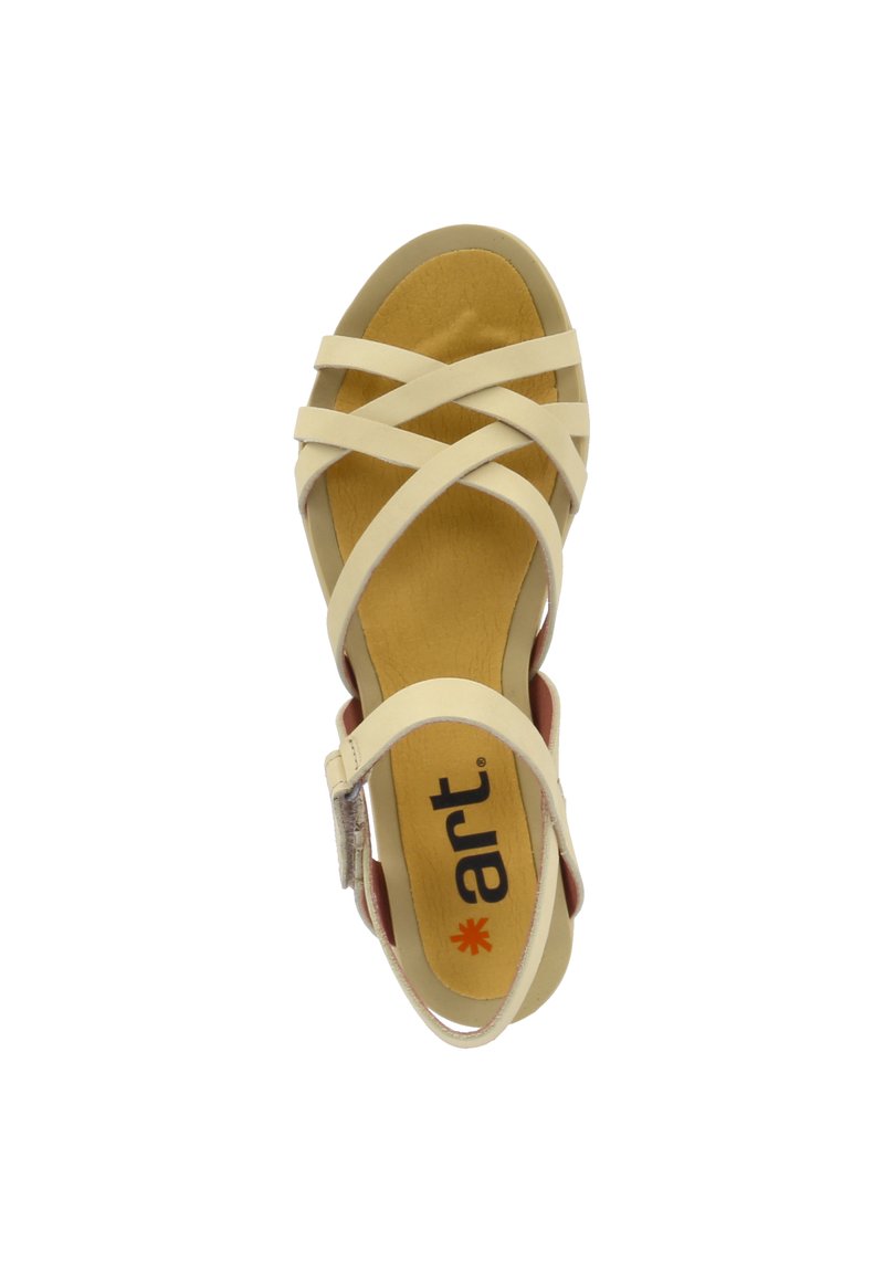 Damen Sneaker | Art LARISSA Riemensandalette gelb - KU94694 Damen Sneaker | Art LARISSA Riemensandalette gelb - KU94694