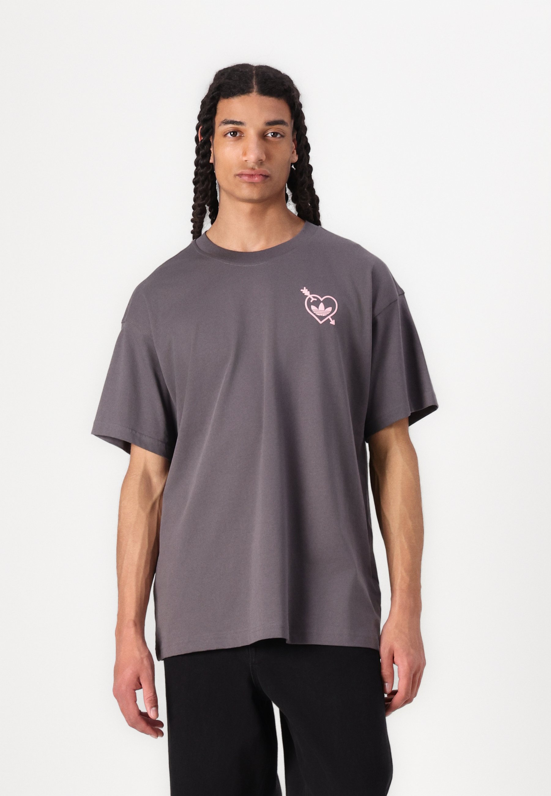 adidas Originals CUPID TEE - Print T-shirt - grey strata