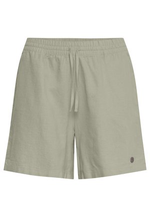 Oxmo OXALGEA LINEN MIX - Short - seagrass