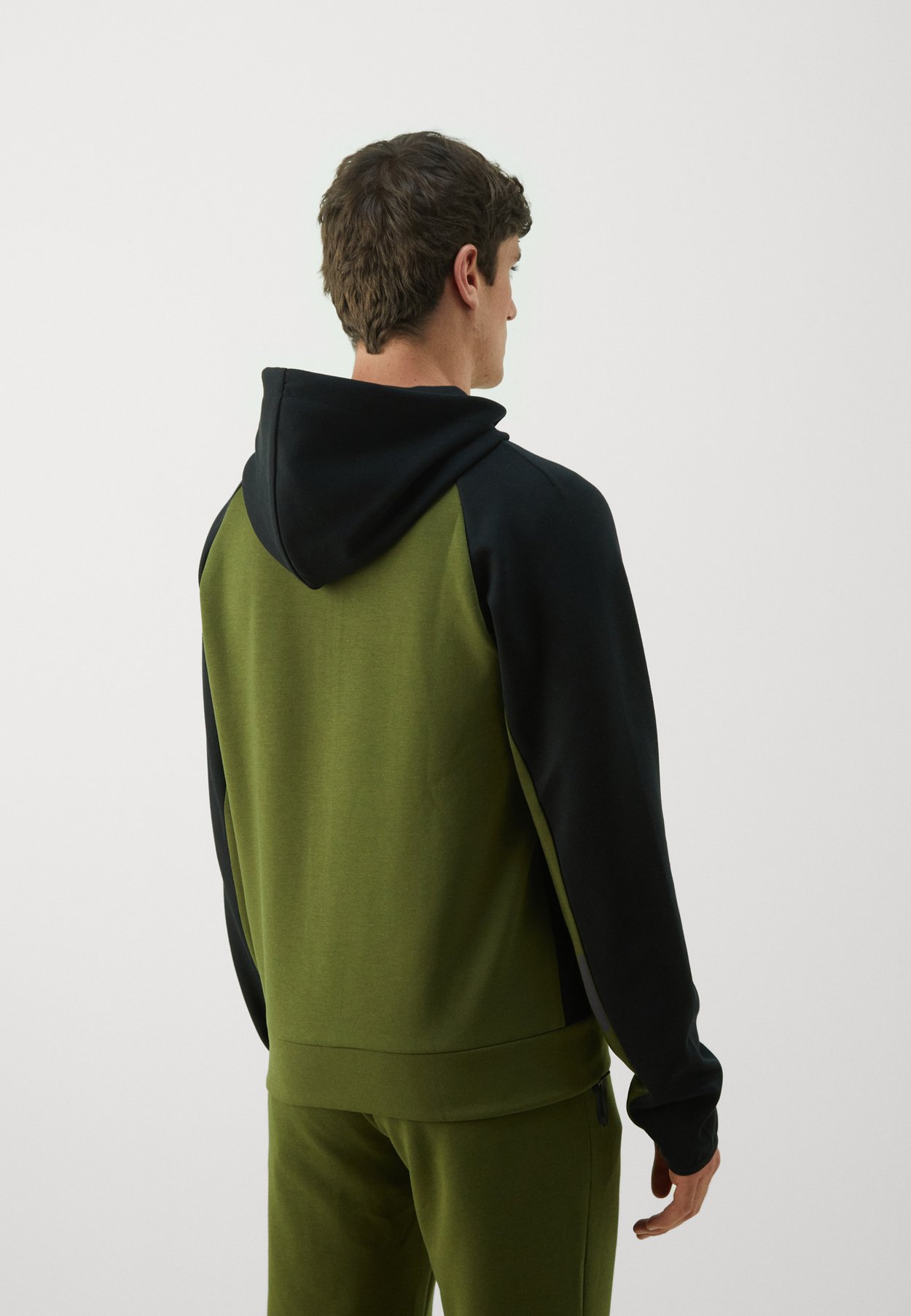 C-TECH COLORBLOCK FULL ZIP HOODIE