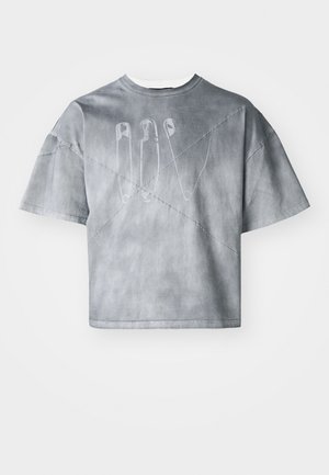 Atelier de roupa SAFETY PIN UNISEX - Apdrukāts T-krekls - grey