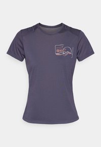 VONNAN GRAPHIC T W - T-Shirt sport - graphite