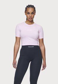 Pegador INES CROPPED BABY TEE - Tricou basic - washed bubblegum