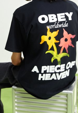 T-Shirt print - black