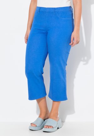 Flared-farkut - peacock blue
