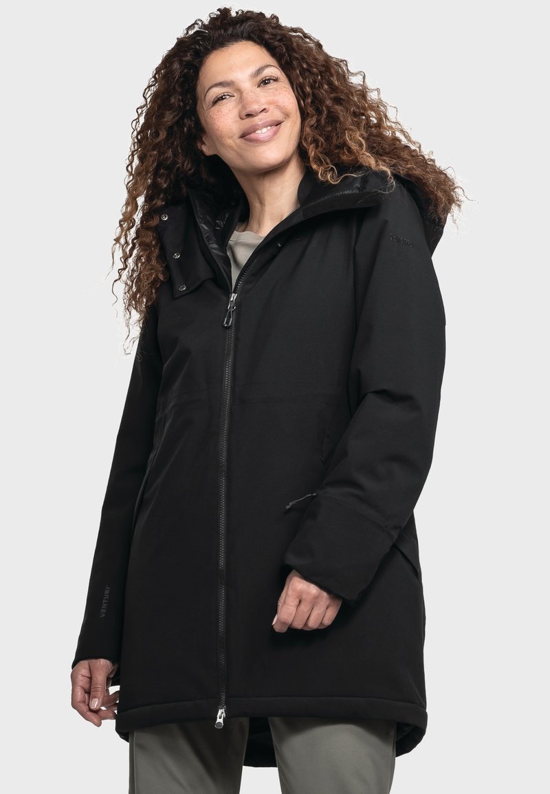 Schöffel STYLE CRIVAT - Parka - schwarz