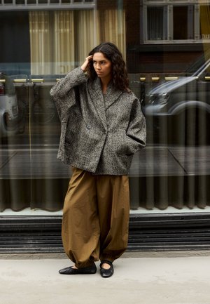 Soaked in Luxury, SLCOVA PEACOAT - Manteau court - feather gray and black twill