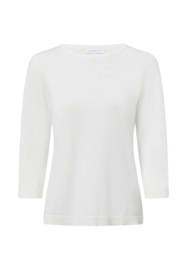 Strickpullover - weiß