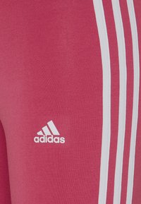 adidas Sportswear ESSENTIALS 3-STRIPES BIKE - Leggings - pink/white