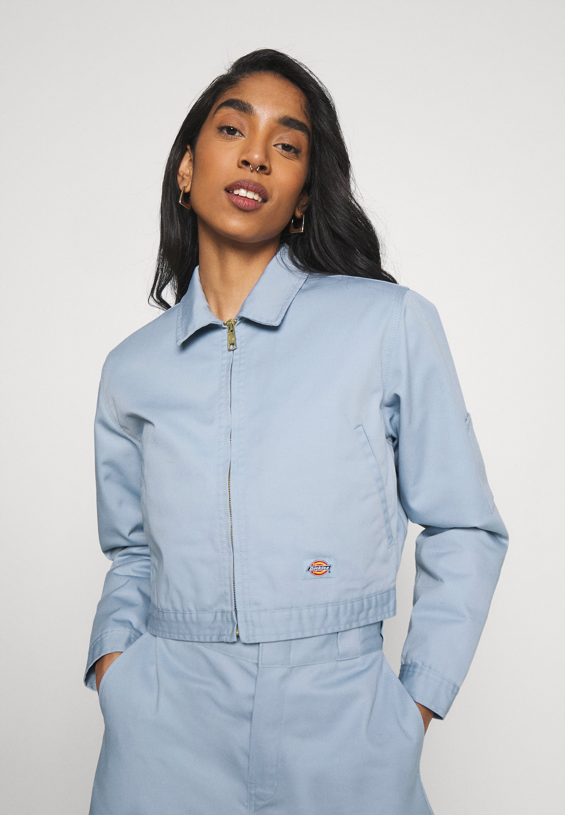 Dickies KIESTER - Kurtka Bomber - fog 