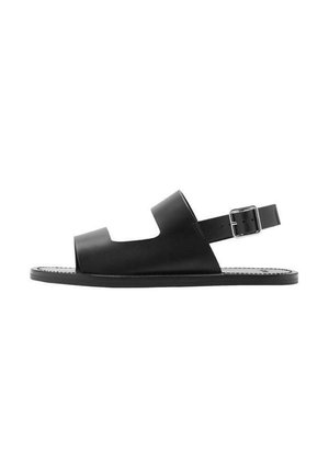 WITH STRAPS - Sandals - black