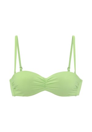 Venice Beach, BANDEAU - Bikini top - lime