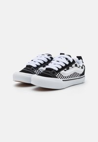 Vans KNU SKOOL UNISEX - Sneakers - mix checker black/true white