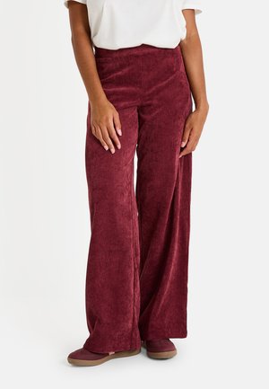 Pantalones - bordeaux