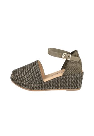 Zapatos de plataforma - kaki