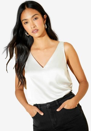Friends Like These V NECK - REGULAR FIT - Toppi - silver