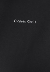 Calvin Klein NANO LOGO ZIP RELAXED - Zip-up sweatshirt - black