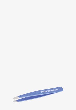 TWEEZERMAN MINI SLANT TWEEZER - Hair removal tool - blue