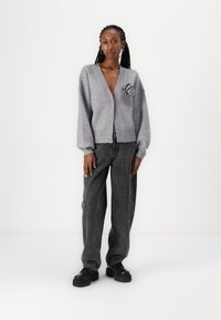 Vero Moda VMCARRIE - Kofta - light grey melange