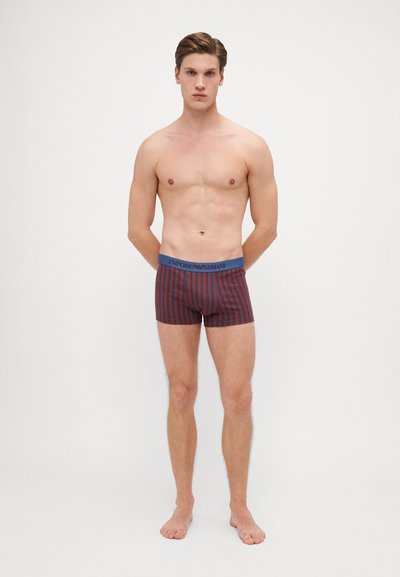 Emporio Armani TRUNK 2 PACK - Boxers - blue/dark red