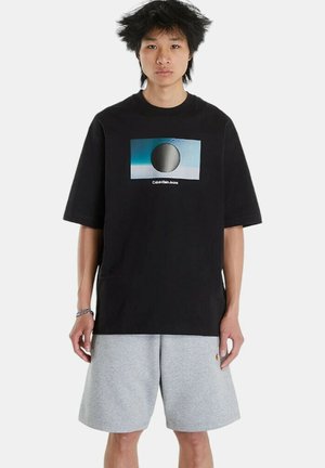 Calvin Klein Camiseta estampada - black