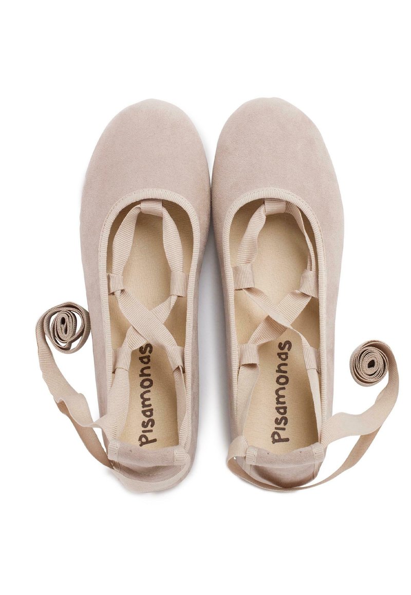 Kinder Sneaker | Pisamonas Riemchenballerina beige - OL24525 Kinder Sneaker | Pisamonas Riemchenballerina beige - OL24525