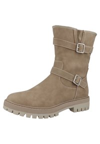 s.Oliver Zimní obuv - light brown