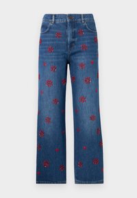 MANETTA - Straight leg jeans - navy