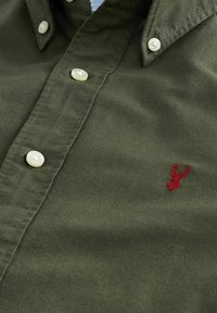 Next LONG SLEEVE OXFORD REGULAR FIT - Camisa - dark green