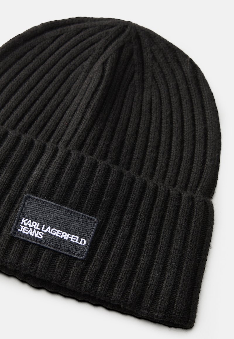 Karl Lagerfeld Jeans BEANIE SCARF SET - Scarf - black  display picture 3