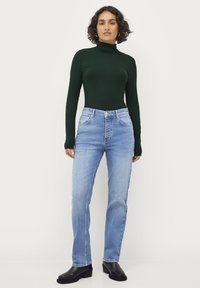 Ellos Collection POLONECK TAMSIN - Langarmshirt - grün