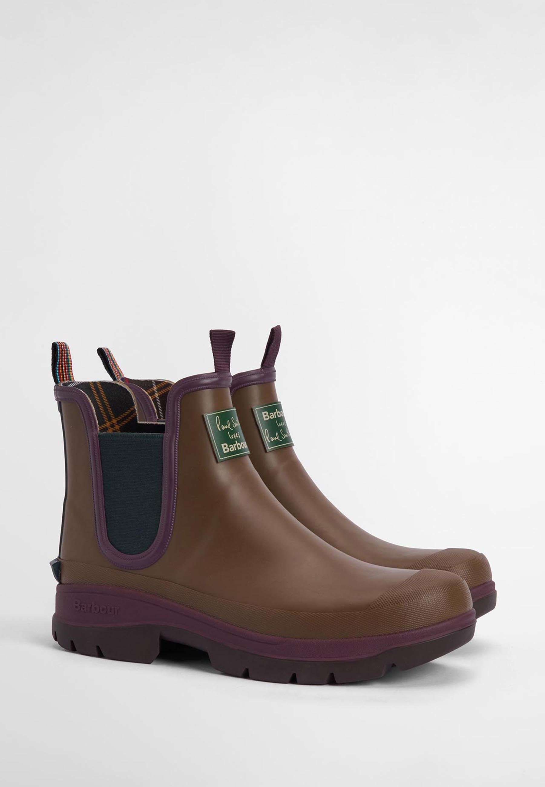 Barbour PAUL SMITH LOVES BARBOUR ANKLE WELLINGTONS UNISEX