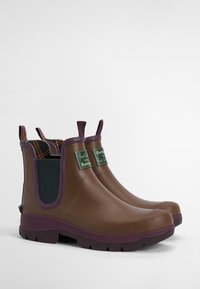 Barbour PAUL SMITH LOVES BARBOUR ANKLE WELLINGTONS UNISEX - Holínky - tan