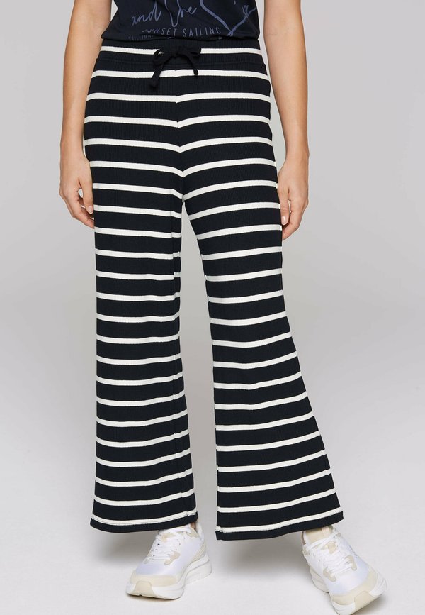 GESTREIFTE  - Stoffhose