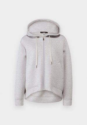 PARSEC - Felpa con zip - grigio chiaro