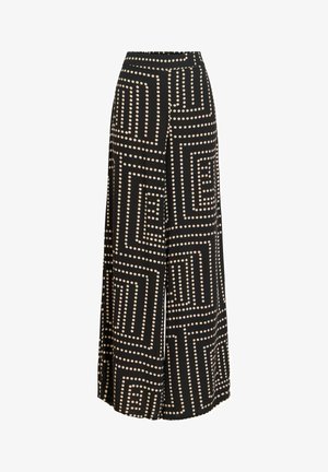 VILA, TROUSERS VIFRELLI HIGH WAIST - Pantalon classique - black beauty