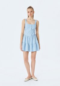 Koton STRIPED - Jurk - blue