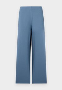 EASY CULOTTE - Stoffhose - dusty denim blue