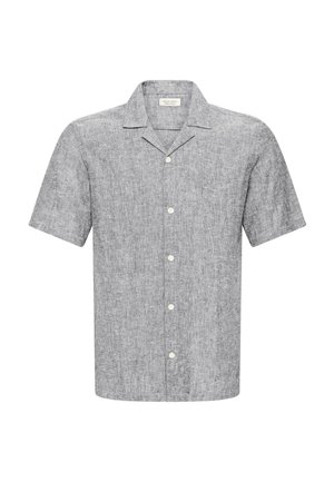 Casual Friday, CFSAUBY LINEN-MIX - Cămașă - dark navy melange