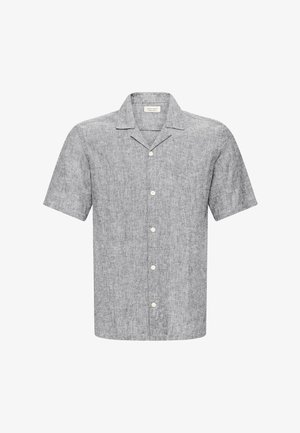 Casual Friday, CFSAUBY LINEN-MIX - Cămașă - dark navy melange