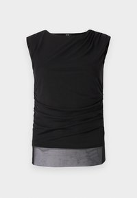 JDYELSA O NECK DIA - Blouse - black