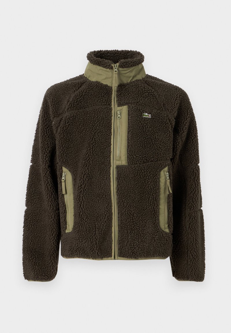 Lacoste Fleecejas donkergroen