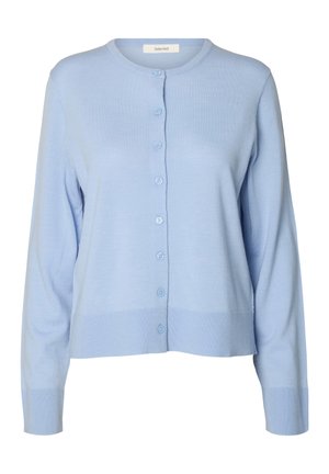 Selected, SLFTHEA CARDIGAN - Kardigán - blue