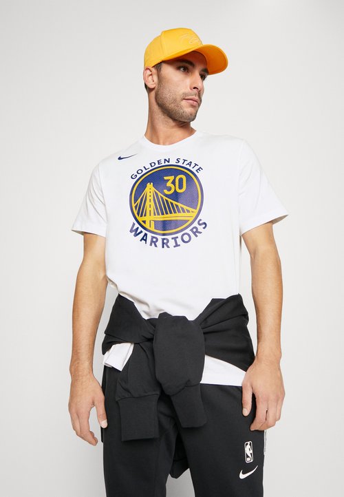 Nike NBA Golden State Warriors Stephen Curry T-shirt White/Blue — foto 6