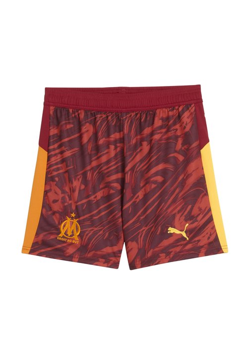 PUMA OLYMPIQUE DE MARSEILLE 25/26 - Sports shorts - dark crimson-sunny yellow-dark poppy — photo 5