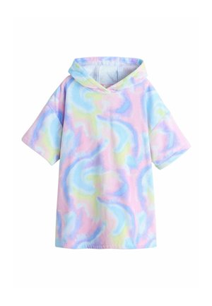 REGULAR FIT - TOWELLING PONCHO - Strandaccessoire - multi tie dye