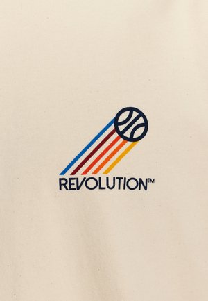 REVOLUTION, REVOLUTION PRINTED T-SHIRT - Print T-shirt - offwhite