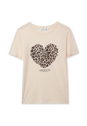 Terranova T-shirt con stampa - avorio