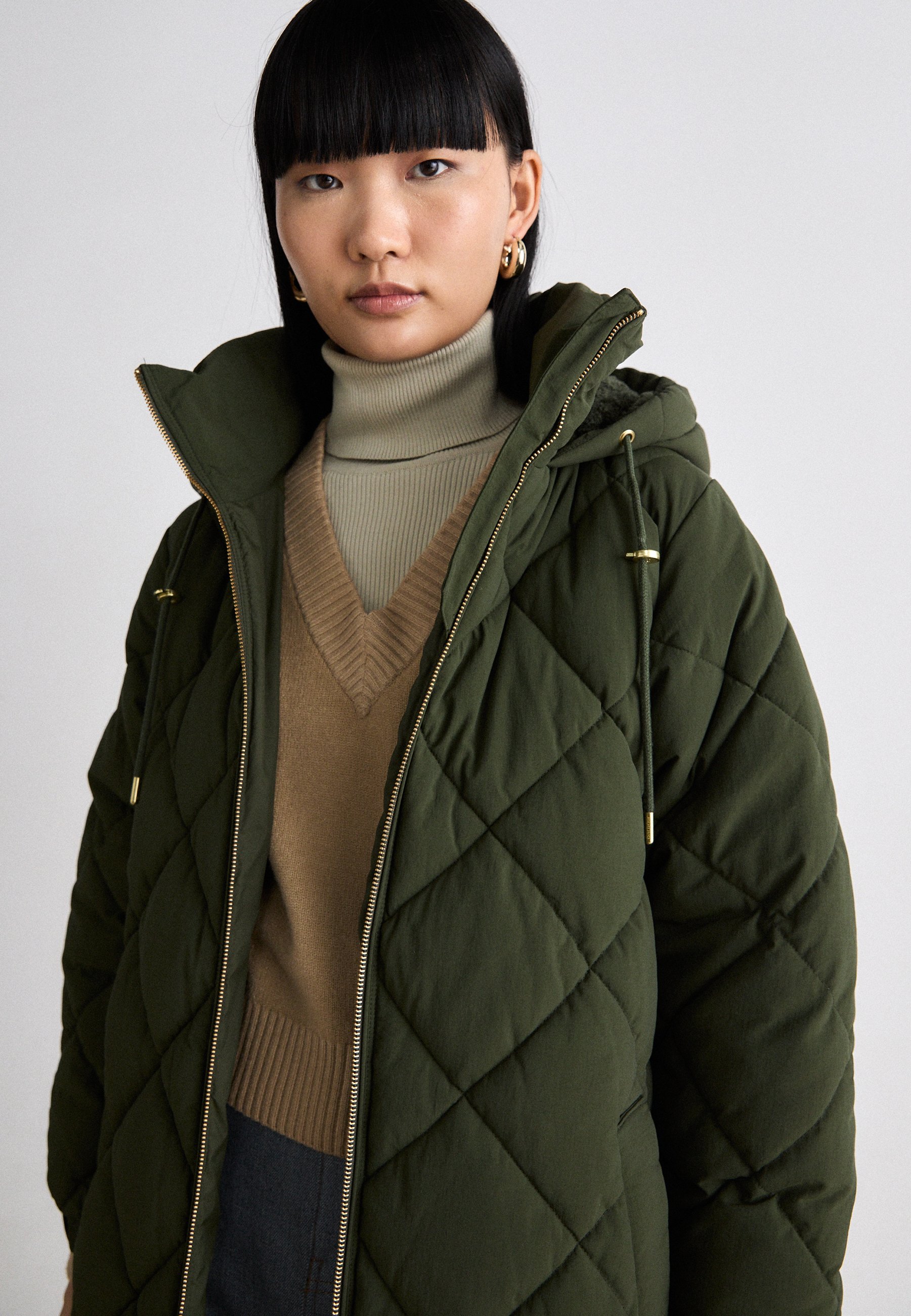 Barbour KIRKTON PUFFER - Winter coat - olive/ancient/olive - Zalando
